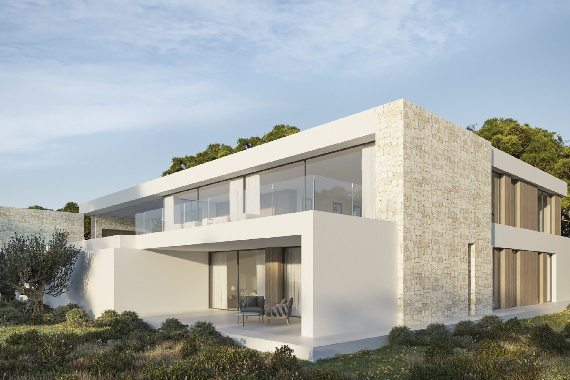 Neue Gebäude - Villa -
Teulada