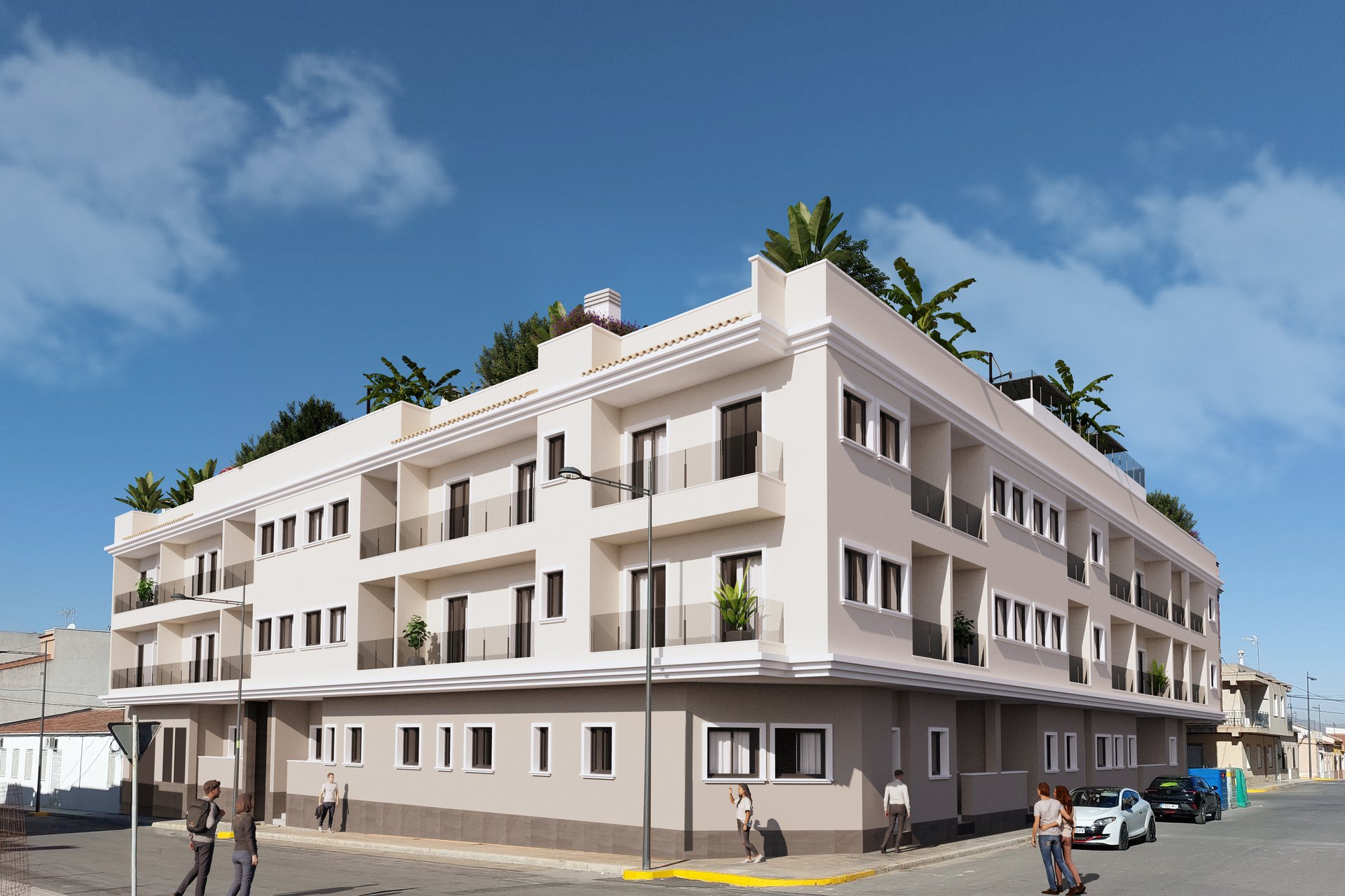 New Build - apartment -
Algorfa