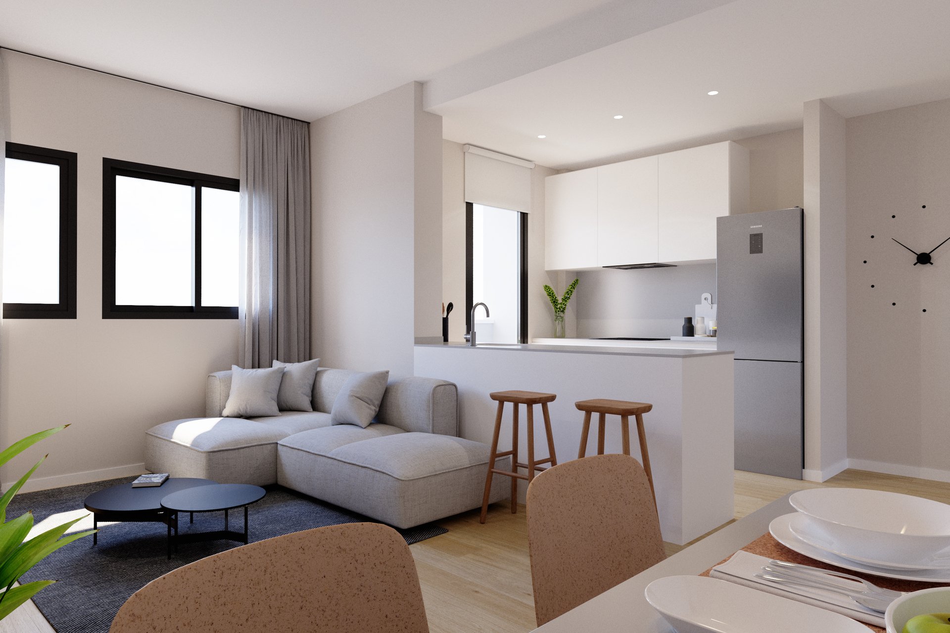 New Build - apartment -
Algorfa