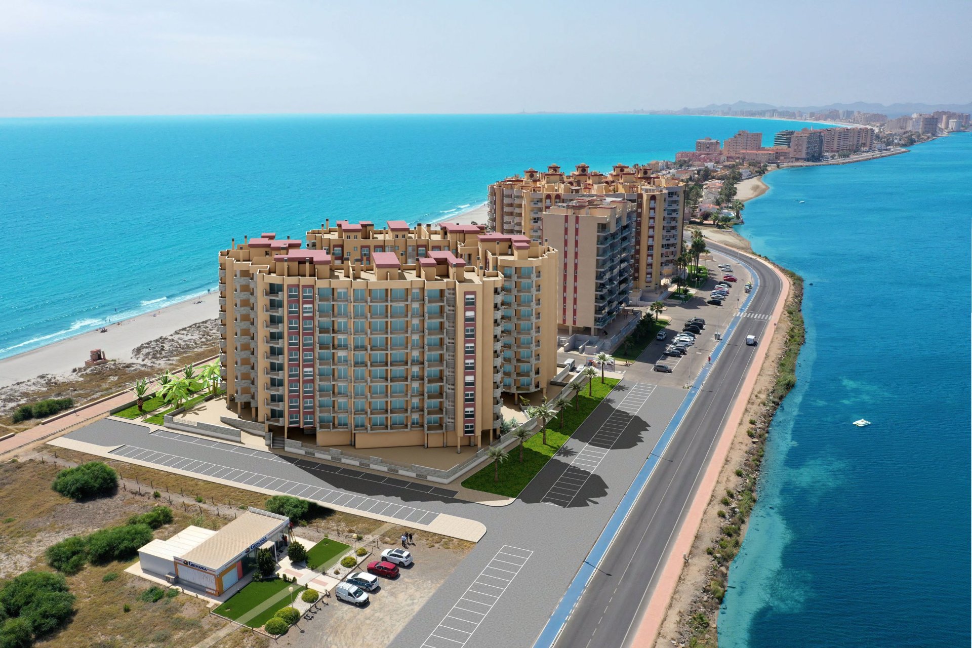 New Build - apartment -
La Manga del Mar Menor