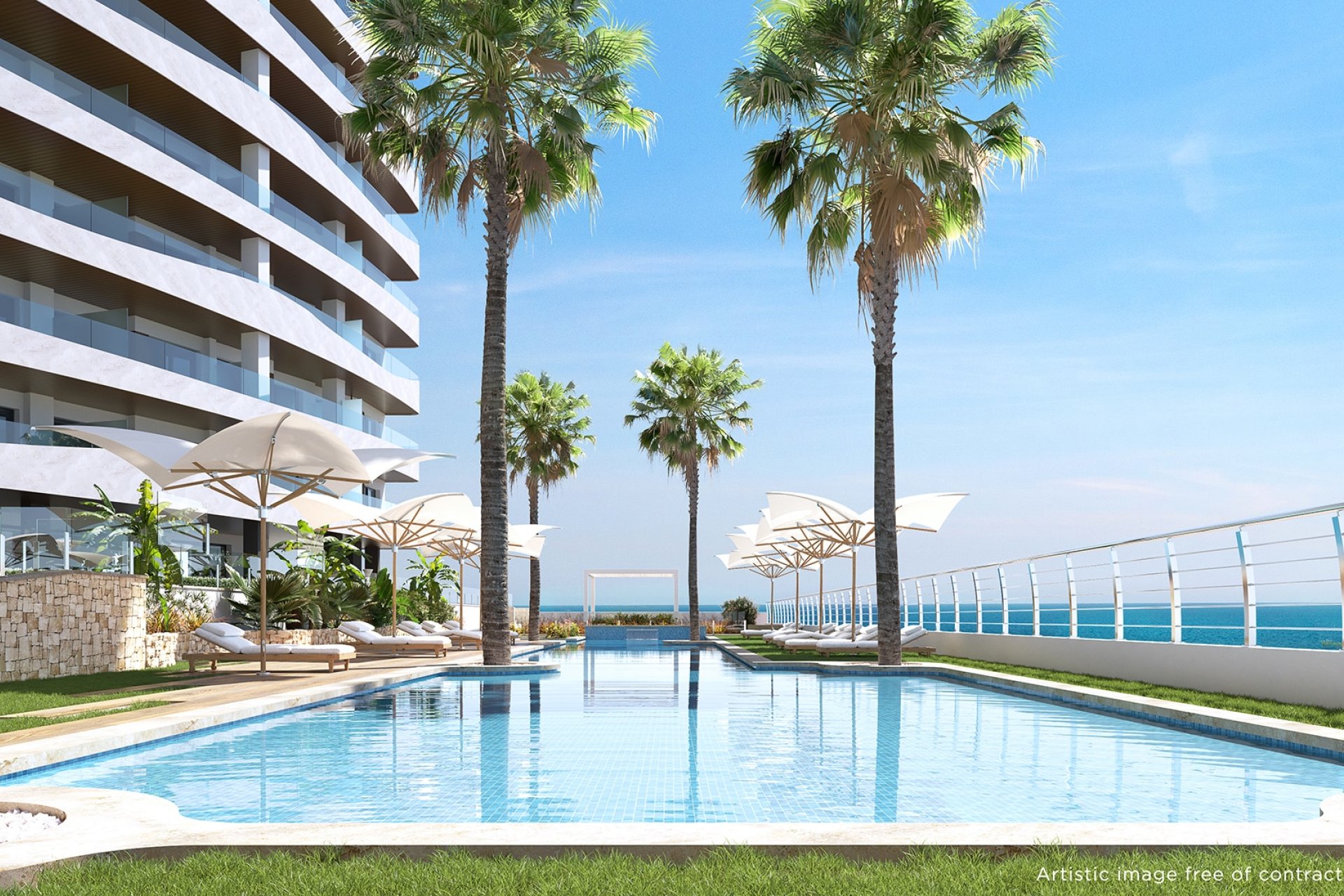 New Build - apartment -
La Manga del Mar Menor