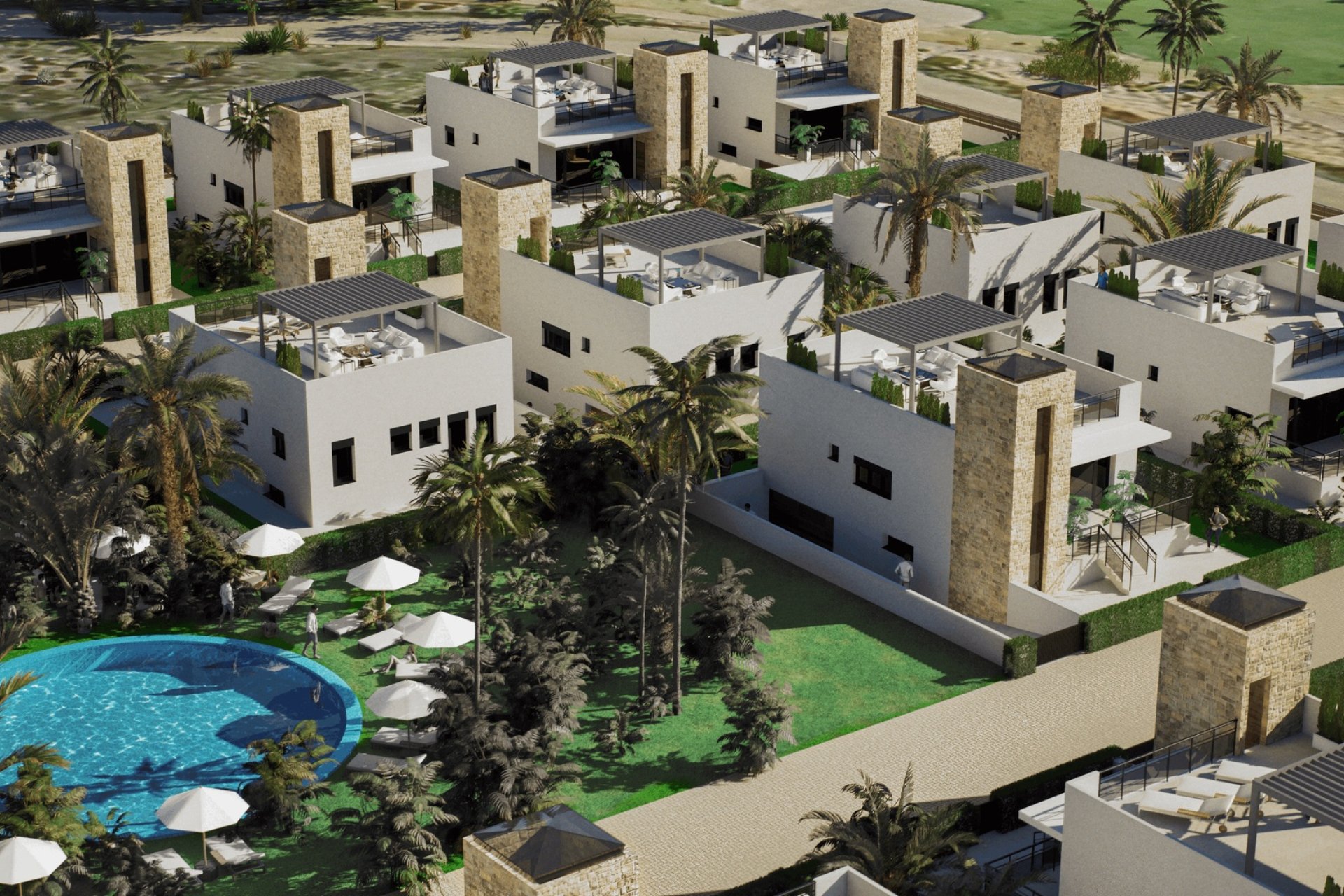 Nieuwbouw Woningen - detached -
Camposol Golf