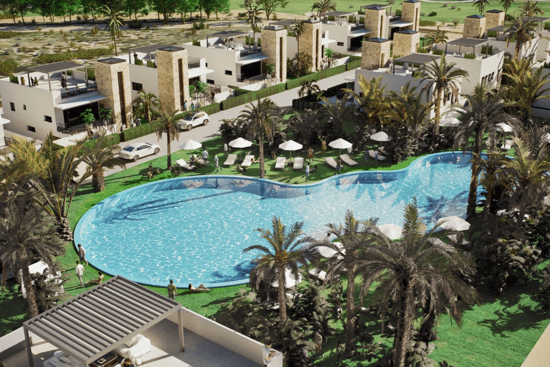 Nieuwbouw Woningen - detached -
Camposol Golf