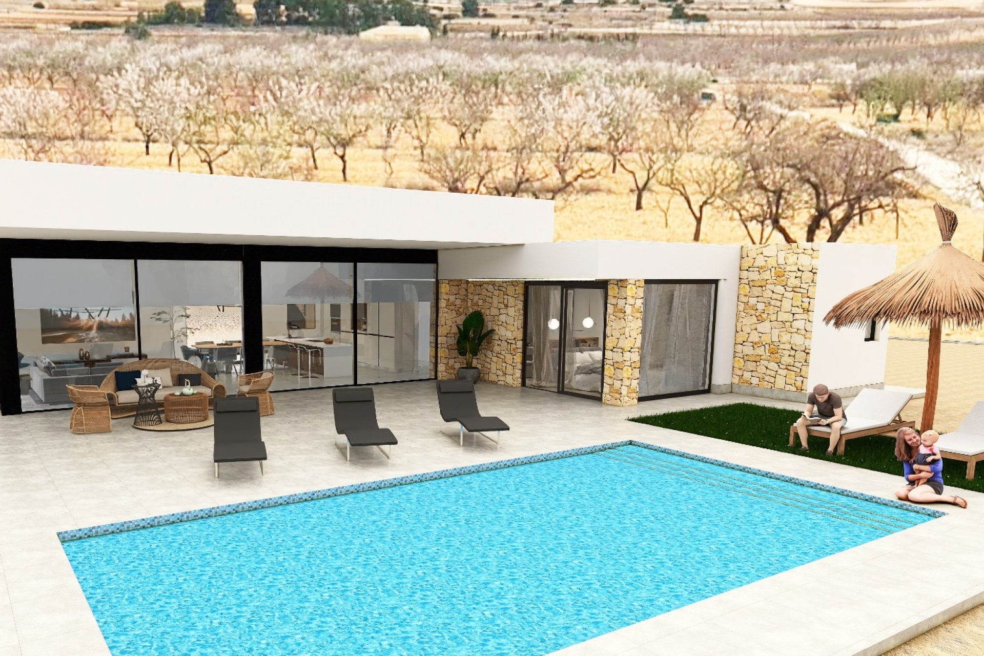 Nieuwbouw Woningen - detached -
Pinoso