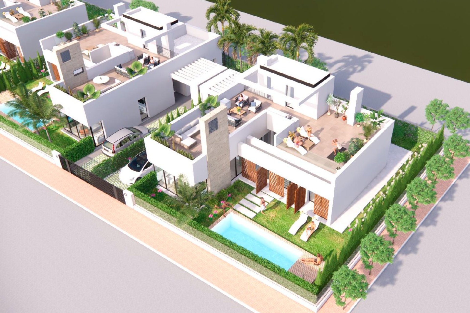Nieuwbouw Woningen - detached -
Santa Rosalía