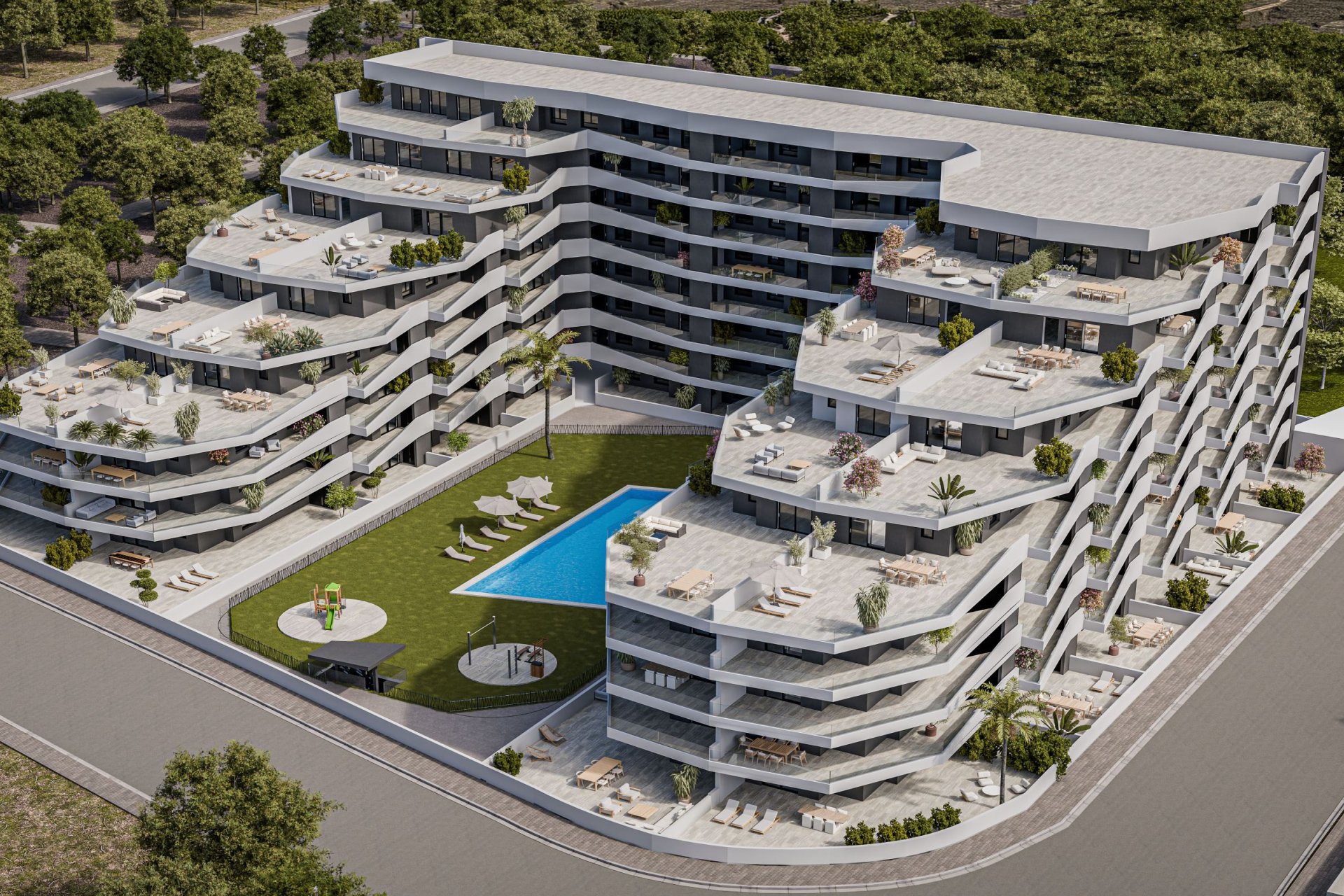 Nieuwbouw Woningen - ground-floor -
San Miguel de Salinas