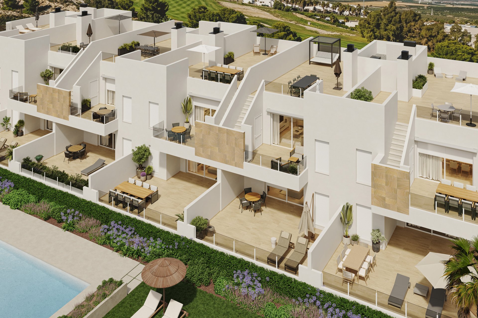 Nieuwbouw Woningen - high-bungalow -
La Finca Golf
