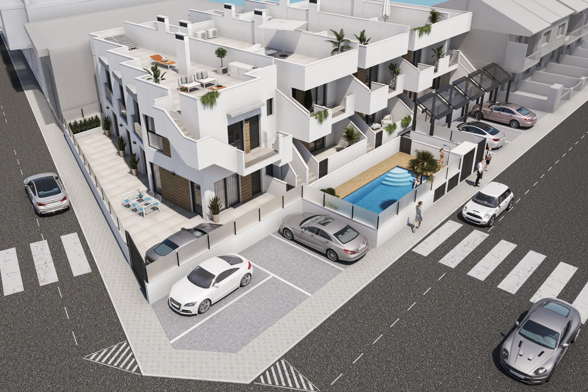 Nieuwbouw Woningen - high-bungalow -
San Pedro del Pinatar