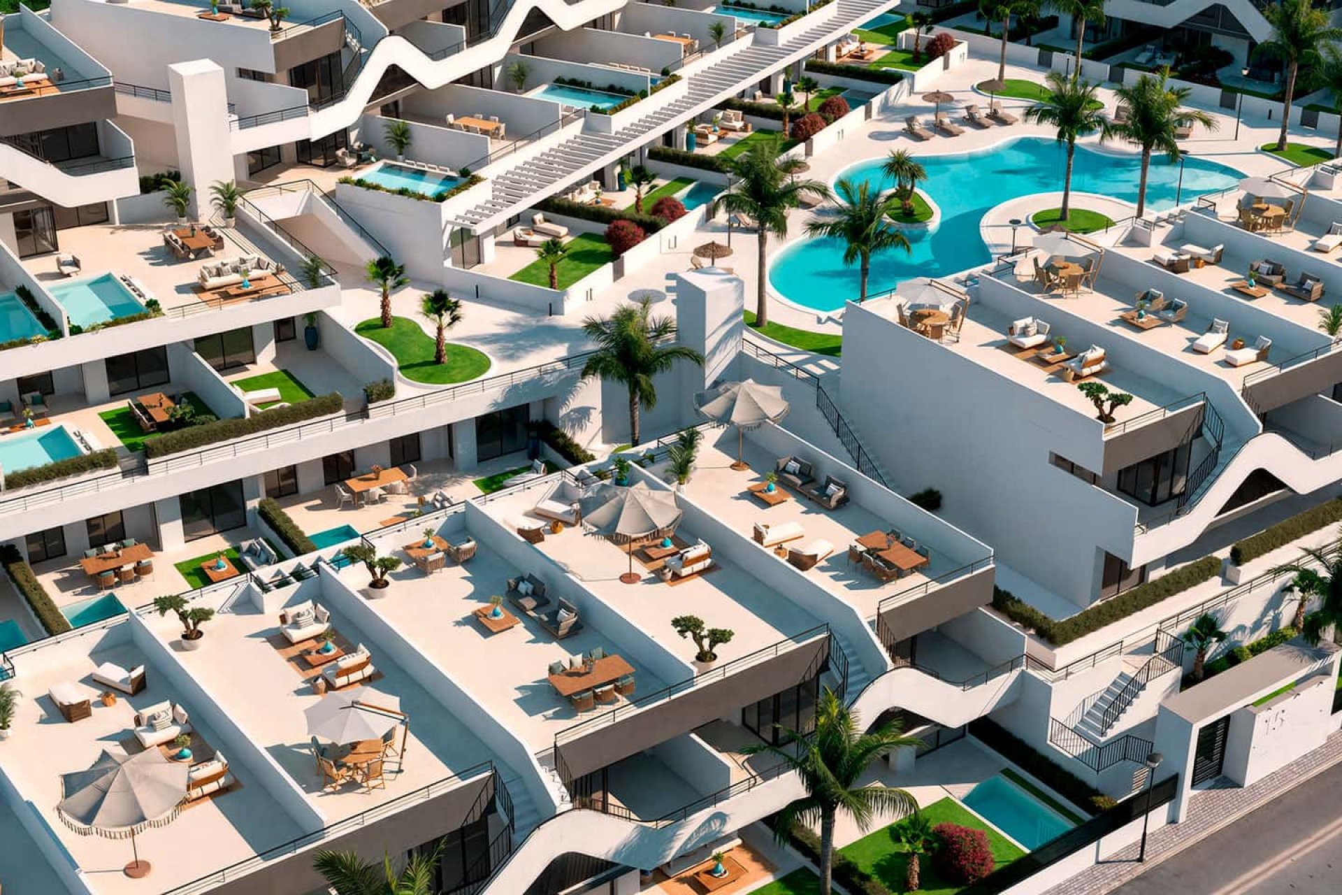 Nieuwbouw Woningen - low-bungalow -
Alfaz del Pi