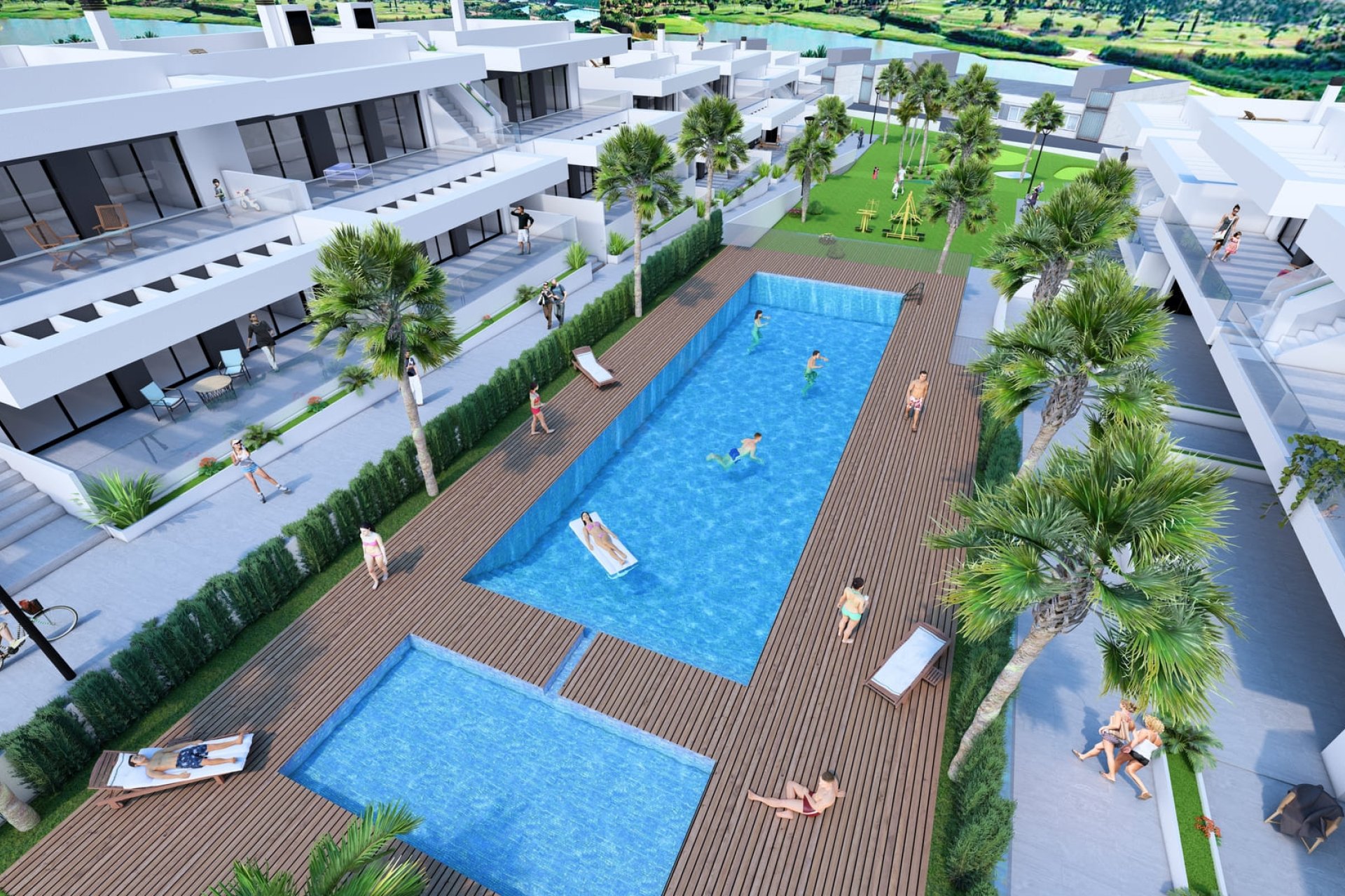 Nieuwbouw Woningen - low-bungalow -
La Finca Golf
