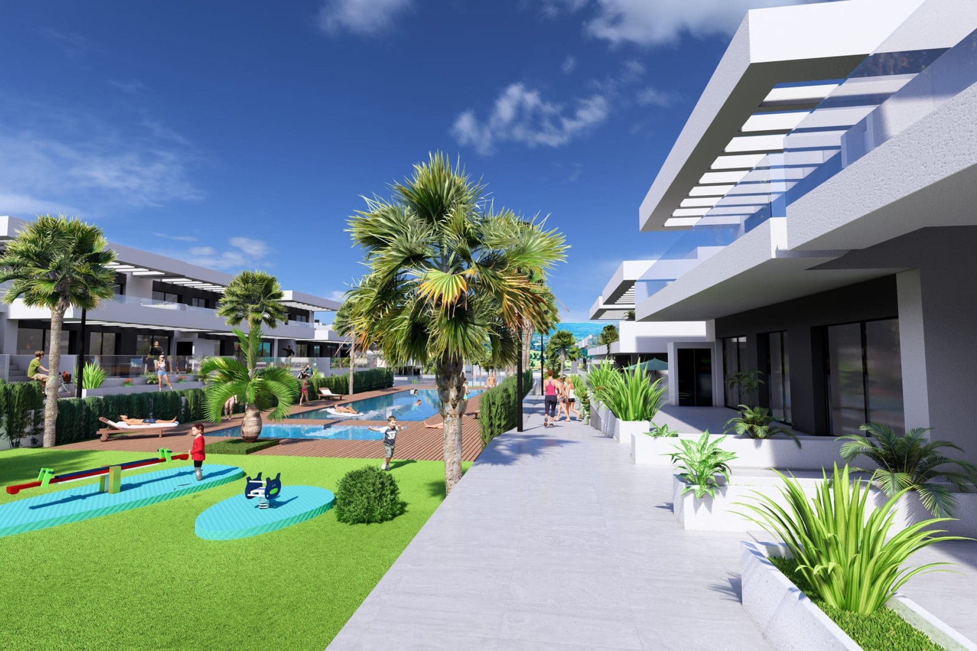 Nieuwbouw Woningen - low-bungalow -
La Finca Golf