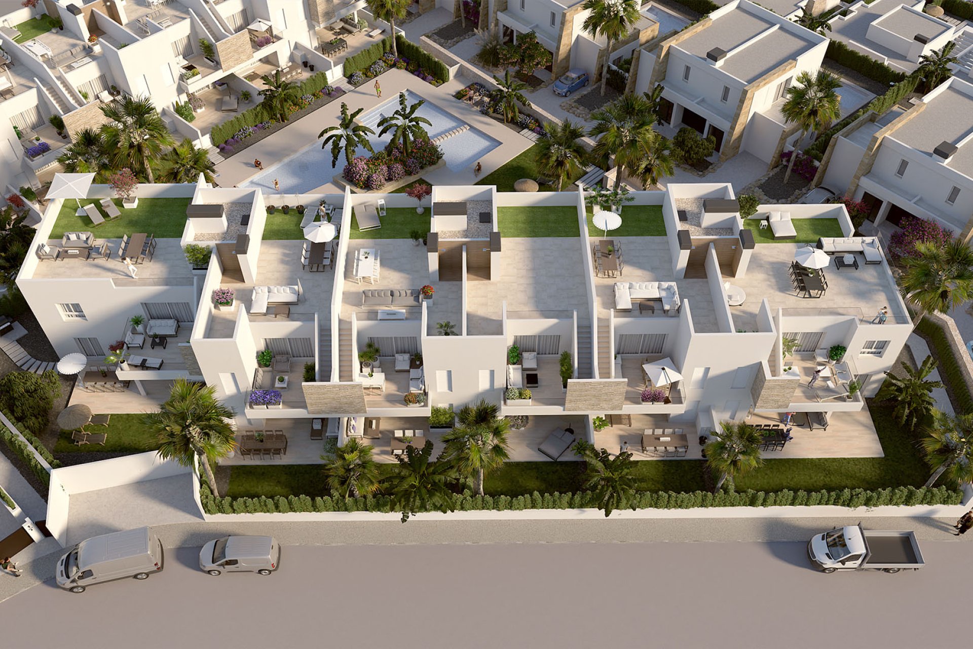 Nieuwbouw Woningen - low-bungalow -
La Finca Golf