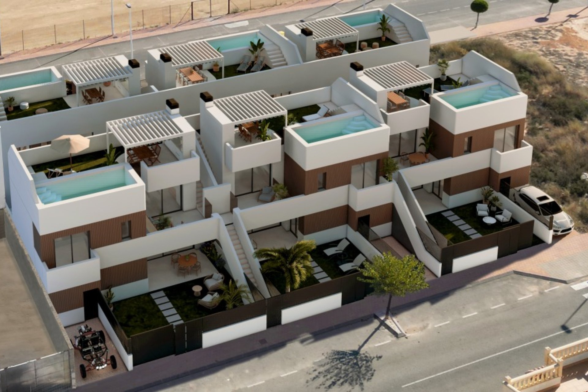 Nieuwbouw Woningen - low-bungalow -
San Pedro del Pinatar