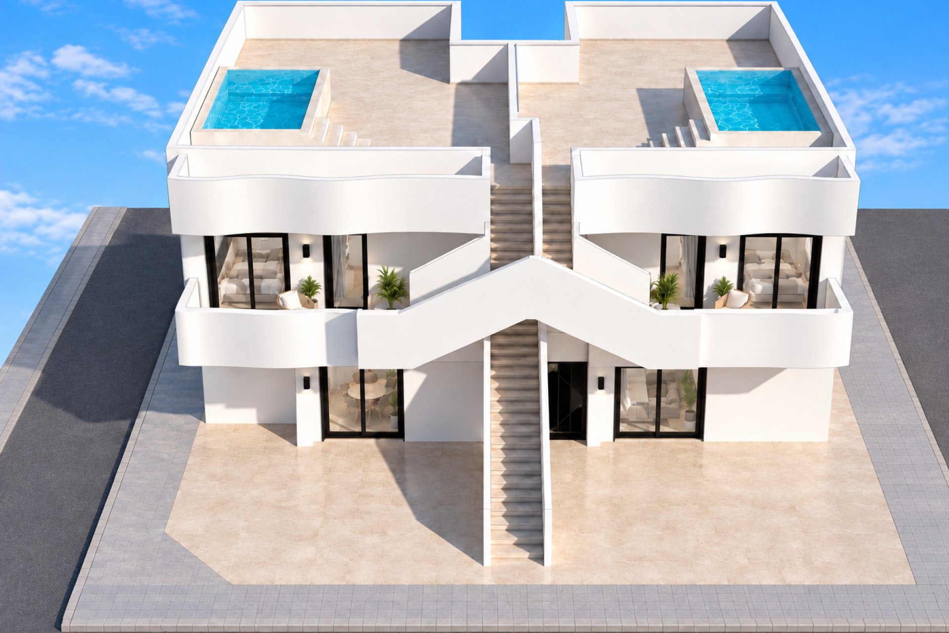 Nieuwbouw Woningen - low-bungalow -
San Pedro del Pinatar