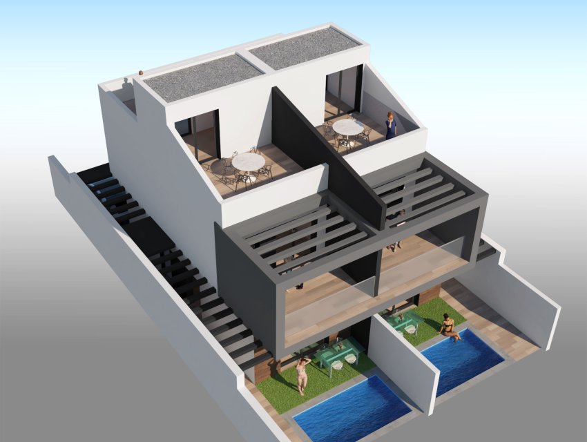 Nieuwbouw Woningen - semi-detached -
San Javier