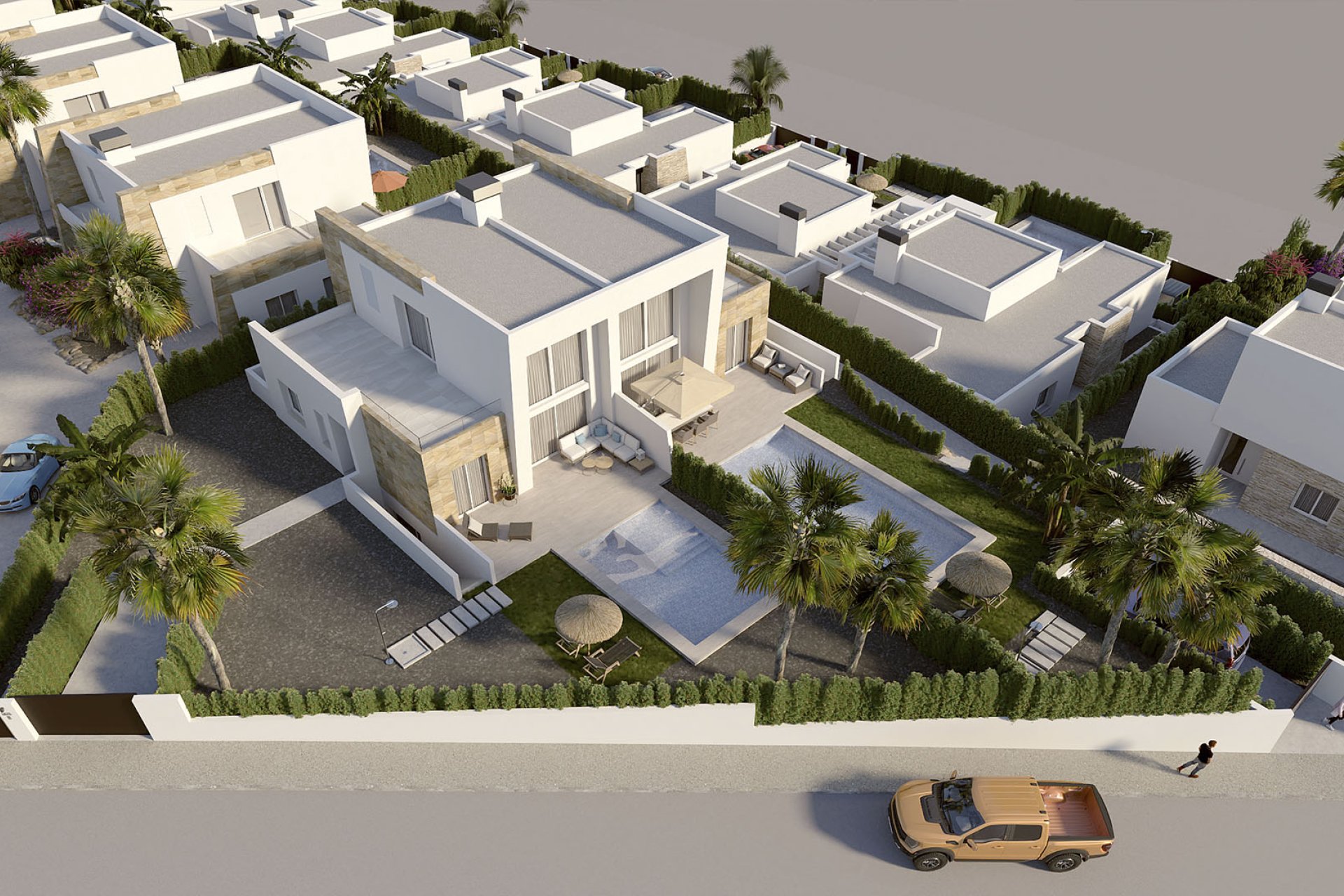 Nieuwbouw Woningen - terraced -
La Finca Golf