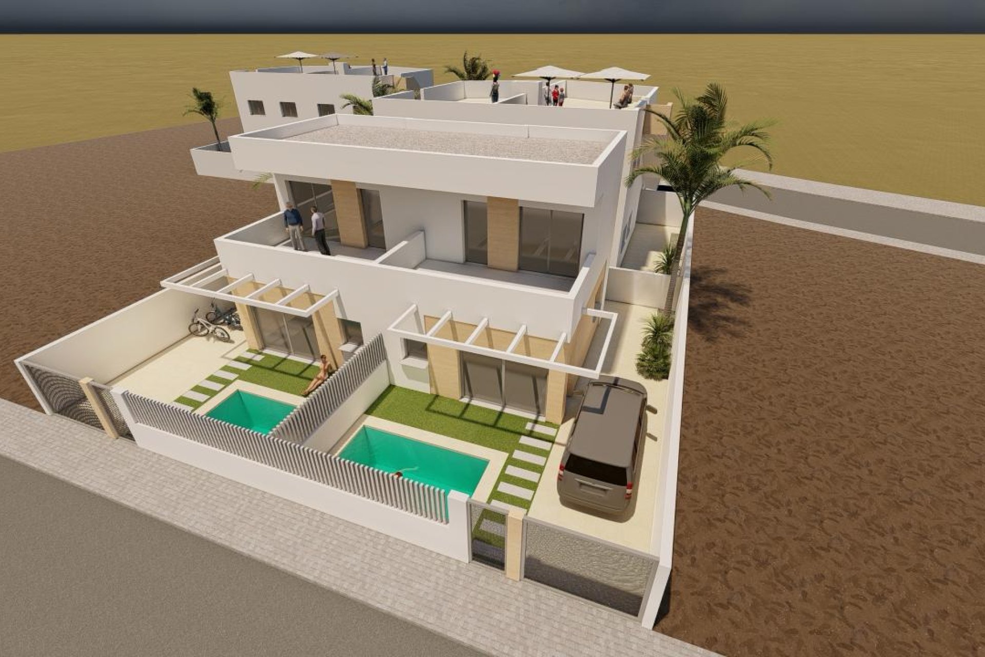 Nieuwbouw Woningen - terraced -
Mazarrón