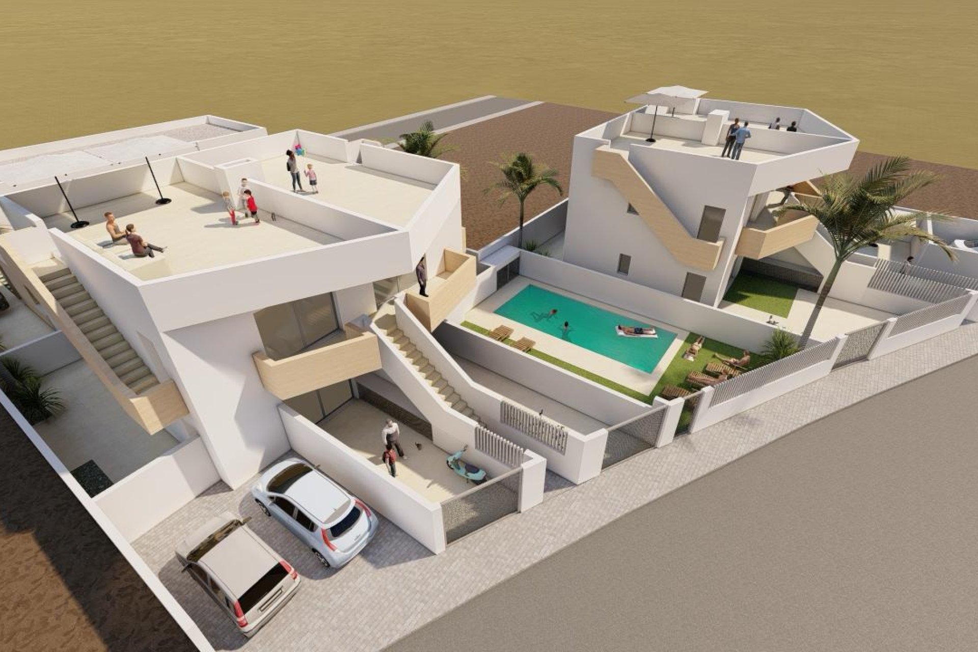 Nieuwbouw Woningen - terraced -
Mazarrón