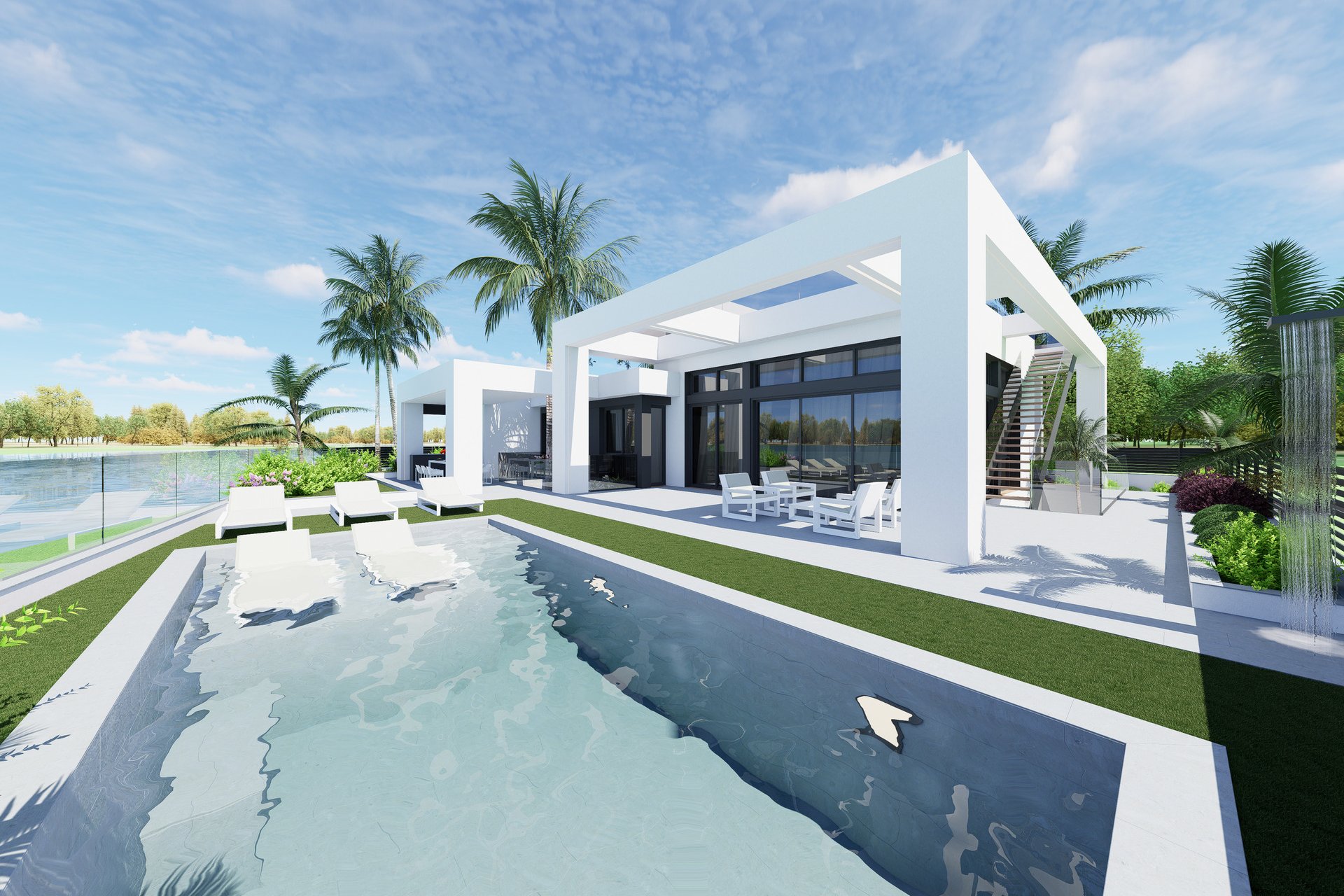 Nieuwbouw Woningen - Villa -
Santa Rosalía
