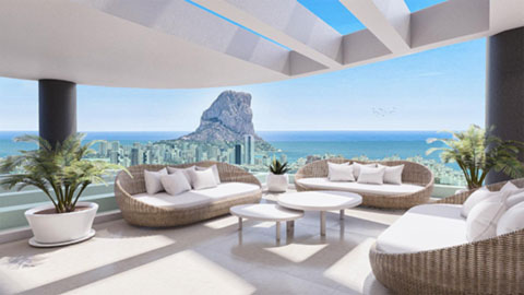Penthouse in Calpe